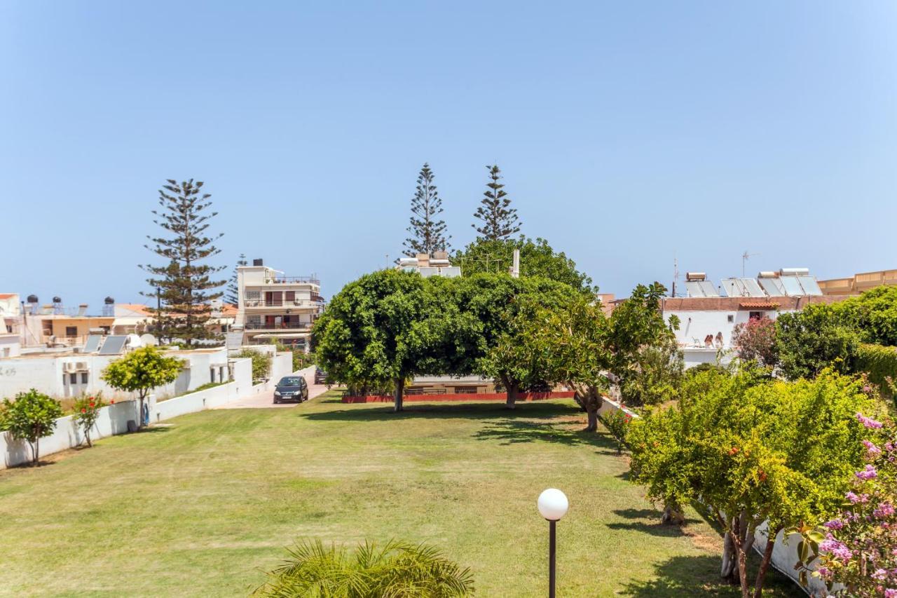 Christine Seaside Apartments In Chania Сталос Экстерьер фото